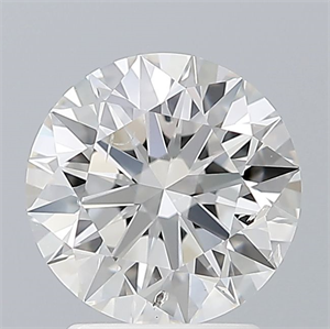 Foto Diamante Natural 2.06 quilates, Redondo , Color F, claridad SI2 y certificado GIA de