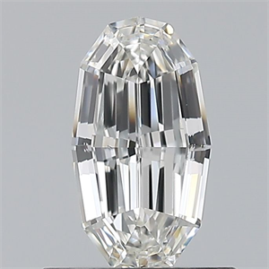 Picture of Natural Diamond 0.70 Carats, Oval with  Cut, H Color, VS2 Clarity and Certified by GIA
