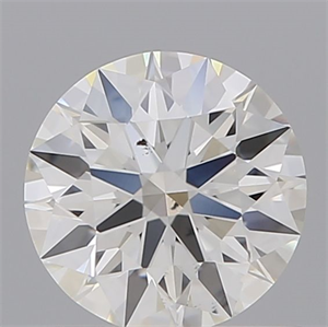 Picture of Natural Diamond 0.76 Carats, Round with Excellent Cut, I Color, SI1 Clarity and Certified by GIA