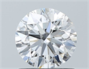 Natural Diamond 0.82 Carats, Round with Excellent Cut, E Color, VVS1 Clarity and Certified by GIA