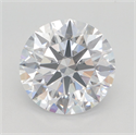 Lab Grown Diamond 4.33 Carats, Round with Excellent Cut, D Color, VVS1 Clarity and Certified by GIA