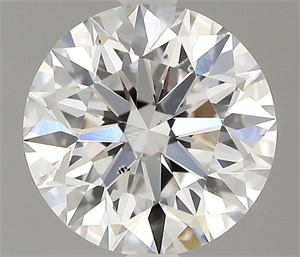 Picture of Lab Grown Diamond 1.33 Carats, Round with Excellent Cut, F Color, VS2 Clarity and Certified by IGI