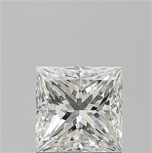 Picture of Natural Diamond 1.01 Carats, Princess with  Cut, H Color, VVS2 Clarity and Certified by GIA