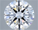 Del inventario de diamantes de laboratorio, 2.93 quilates, Redondo , Color D, claridad VVS2 y certificado GIA