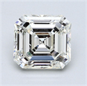 Diamante Natural 2.51 quilates, Asscher , Color J, claridad VS2 y certificado GIA