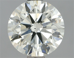 Picture of Natural Diamond 1.51 Carats, Round with Excellent Cut, K Color, VS2 Clarity and Certified by IGI