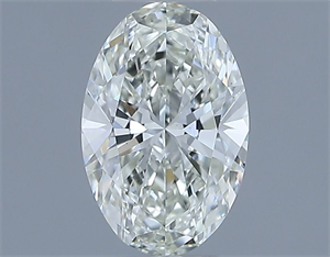 Picture of Natural Diamond 0.90 Carats, Oval with  Cut, I Color, VS1 Clarity and Certified by IGI