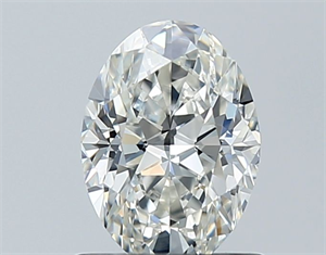 Foto Diamante Natural 0.90 quilates, Ovalado , Color H, claridad VS2 y certificado GIA de