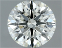 Natural Diamond 0.50 Carats, Round with Excellent Cut, M Color, VS2 Clarity and Certified by GIA