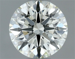 Picture of Natural Diamond 0.50 Carats, Round with Excellent Cut, M Color, VS2 Clarity and Certified by GIA
