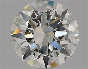 Foto Diamante Natural 2.01 quilates, Redondo , Color J, claridad VS2 y certificado GIA de