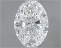 Diamante Natural 0.70 quilates, Ovalado , Color D, claridad VS1 y certificado GIA