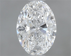 Foto Diamante Natural 0.70 quilates, Ovalado , Color D, claridad VS1 y certificado GIA de