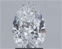 Diamante Natural 1.88 quilates, De pera , Color D, claridad VVS2 y certificado GIA