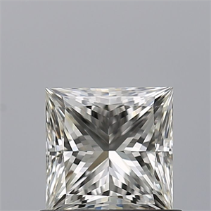 Picture of Natural Diamond 0.70 Carats, Princess with  Cut, H Color, VVS1 Clarity and Certified by IGI