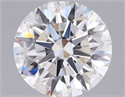Del inventario de diamantes de laboratorio, 1.53 quilates, Redondo , Color F, claridad VVS2 y certificado IGI