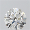 Natural Diamond 1.00 Carats, Round with Excellent Cut, I Color, SI2 Clarity and Certified by GIA