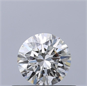 Diamante Natural 0.42 quilates, Redondo , Color F, claridad VVS2 y certificado GIA