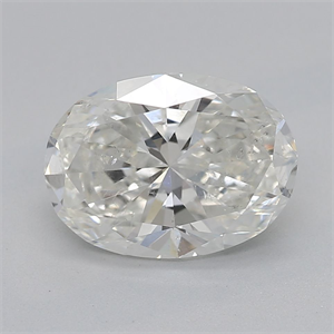 Foto Diamante Natural 1.30 quilates, Ovalado , Color I, claridad SI2 y certificado GIA de