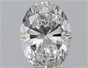Natural Diamond 1.20 Carats, Oval with  Cut, E Color, SI2 Clarity and Certified by GIA
