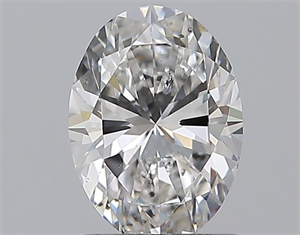 Picture of Natural Diamond 1.20 Carats, Oval with  Cut, E Color, SI2 Clarity and Certified by GIA