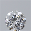 Diamante Natural 0.40 quilates, Redondo , Color F, claridad VVS1 y certificado GIA