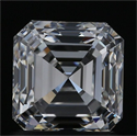 Natural Diamond 1.01 Carats, Asscher with  Cut, E Color, VVS2 Clarity and Certified by GIA