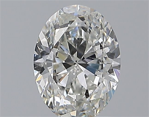 Picture of Natural Diamond 1.50 Carats, Oval with  Cut, G Color, SI1 Clarity and Certified by GIA