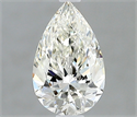 Diamante Natural 0.71 quilates, De pera , Color H, claridad VVS1 y certificado IGI