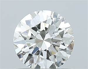 Picture of Natural Diamond 0.70 Carats, Round with Excellent Cut, J Color, SI1 Clarity and Certified by GIA