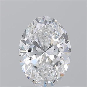 Picture of Natural Diamond 1.21 Carats, Oval with  Cut, E Color, SI1 Clarity and Certified by GIA