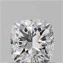 Natural Diamond 0.63 Carats, Cushion with  Cut, E Color, VVS2 Clarity and Certified by GIA