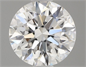 Del inventario de diamantes de laboratorio, 1.02 quilates, Redondo , Color E, claridad VVS2 y certificado IGI