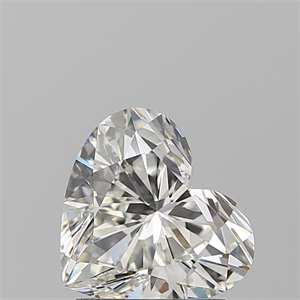 Picture of Natural Diamond 1.58 Carats, Heart with  Cut, I Color, VS1 Clarity and Certified by GIA