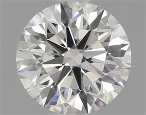 Picture of Natural Diamond 0.72 Carats, Round with Excellent Cut, E Color, VVS1 Clarity and Certified by GIA