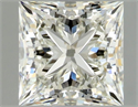 Natural Diamond 1.02 Carats, Princess with  Cut, J Color, VVS1 Clarity and Certified by GIA