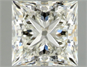 Natural Diamond 1.02 Carats, Princess with  Cut, J Color, VVS1 Clarity and Certified by GIA