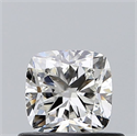 Natural Diamond 0.60 Carats, Cushion with  Cut, I Color, VVS1 Clarity and Certified by GIA