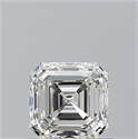 Diamante Natural 0.90 quilates, Asscher , Color I, claridad IF y certificado GIA