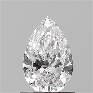 Picture of Natural Diamond 0.70 Carats, Pear with  Cut, D Color, VVS2 Clarity and Certified by GIA