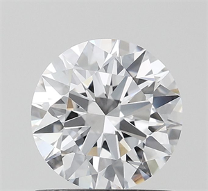 Picture of Lab Grown Diamond 1.00 Carats, Round with Ideal Cut, D Color, VVS2 Clarity and Certified by IGI