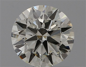 Picture of Natural Diamond 0.70 Carats, Round with Excellent Cut, I Color, IF Clarity and Certified by IGI