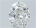 Natural Diamond 1.20 Carats, Oval with  Cut, G Color, VS1 Clarity and Certified by GIA