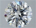 Diamante Natural 2.50 quilates, Redondo , Color I, claridad VS1 y certificado GIA