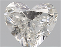Natural Diamond 0.40 Carats, Heart with  Cut, H Color, VVS1 Clarity and Certified by GIA