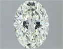 Diamante Natural 1.20 quilates, Ovalado , Color J, claridad VVS1 y certificado IGI