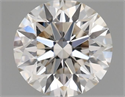 Diamante Natural 0.44 quilates, Redondo , Color L, claridad VS1 y certificado GIA