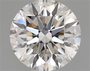 Foto Diamante Natural 0.44 quilates, Redondo , Color L, claridad VS1 y certificado GIA de