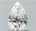 Diamante Natural 0.50 quilates, De pera , Color H, claridad VVS2 y certificado IGI