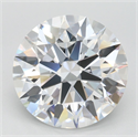 Del inventario de diamantes de laboratorio, 4.01 quilates, Redondo , Color D, claridad VVS1 y certificado IGI